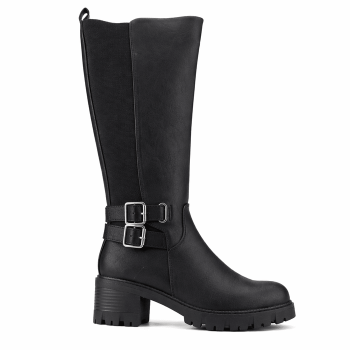 Bota Negro Mujer Casual Chalada Sindy Botas Taco Chalada