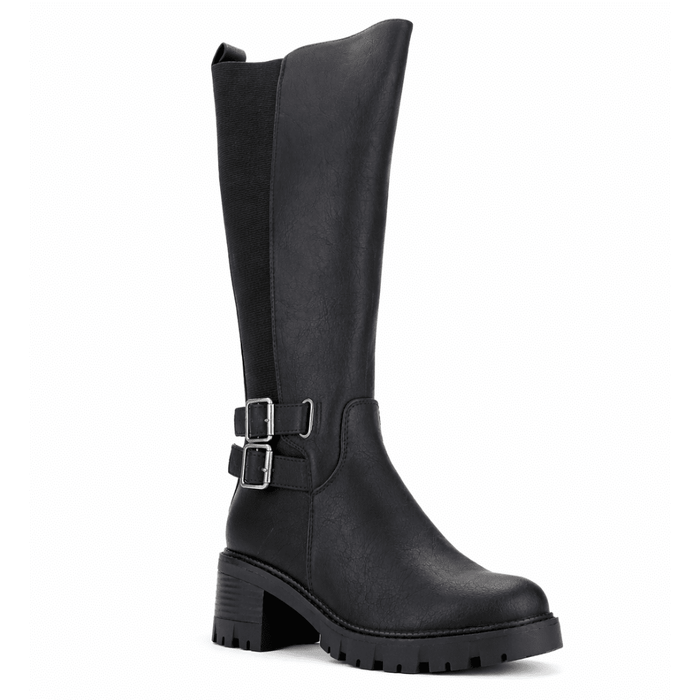Bota Negro Mujer Casual Chalada Sindy Botas Taco Chalada