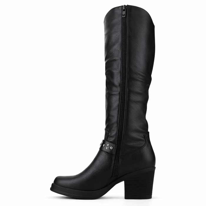 Bota Negro Mujer Casual Chalada Suzie Botas Taco Chalada