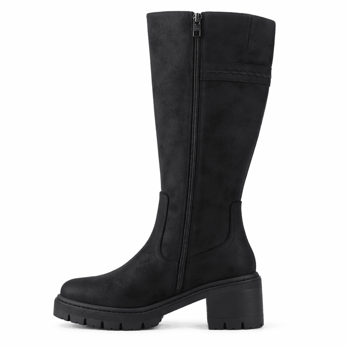 Bota Negro Mujer Casual Chalada Terra Botines Taco Chalada