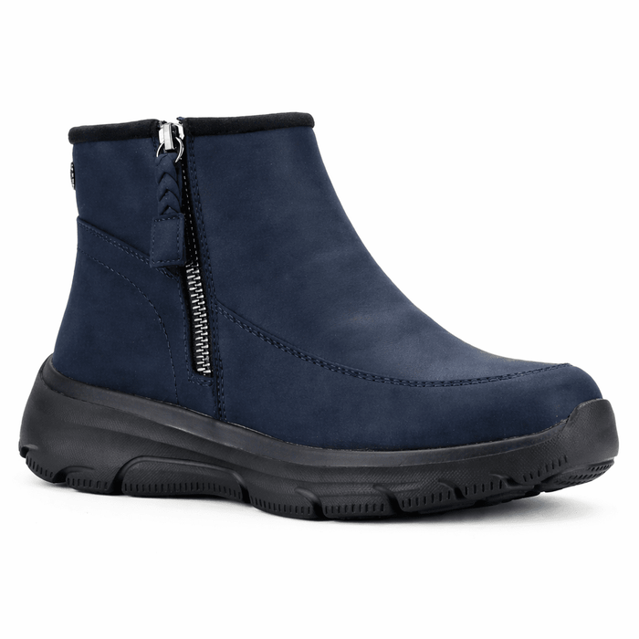 Botin Azul Mujer Casual Chalada Trey Botines Taco Chalada