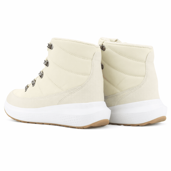 Botin Beige Mujer Casual Funway Puclaro Botines Taco Funway