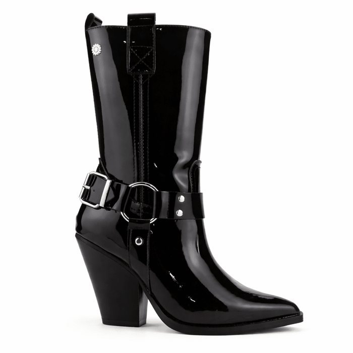 Botin Burdeo Mujer Casual Chalada Arizona Botines Taco Chalada