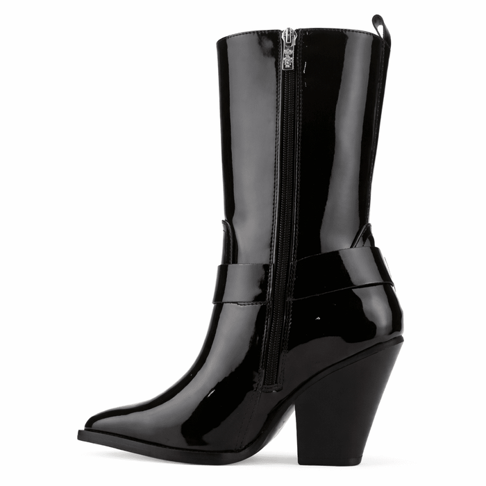 Botin Burdeo Mujer Casual Chalada Arizona Botines Taco Chalada