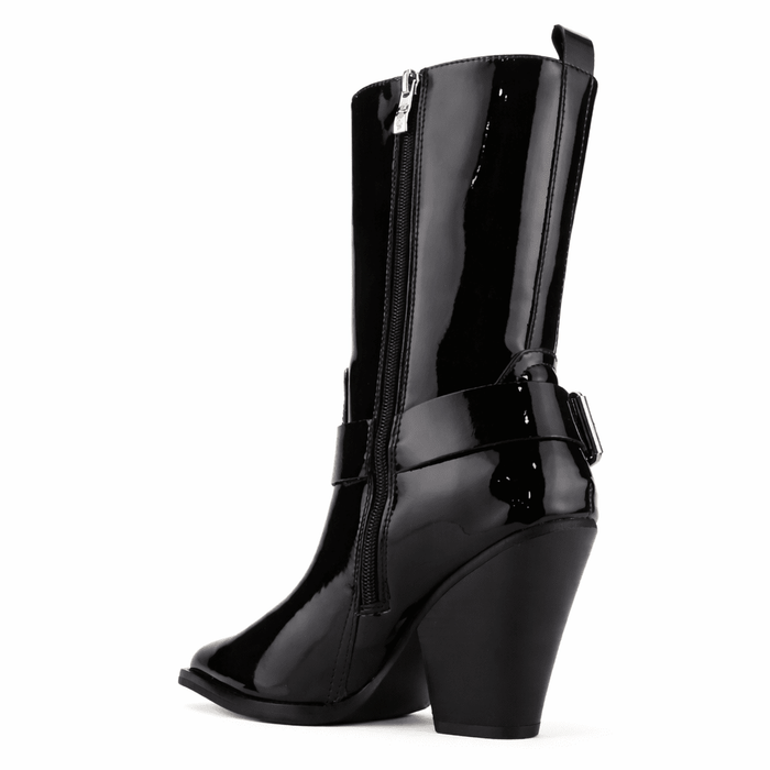 Botin Burdeo Mujer Casual Chalada Arizona Botines Taco Chalada
