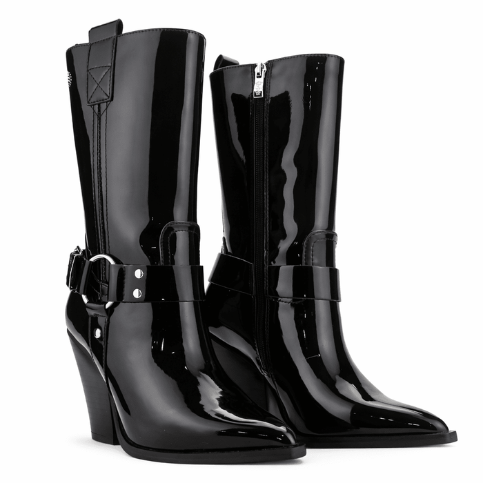 Botin Burdeo Mujer Casual Chalada Arizona Botines Taco Chalada