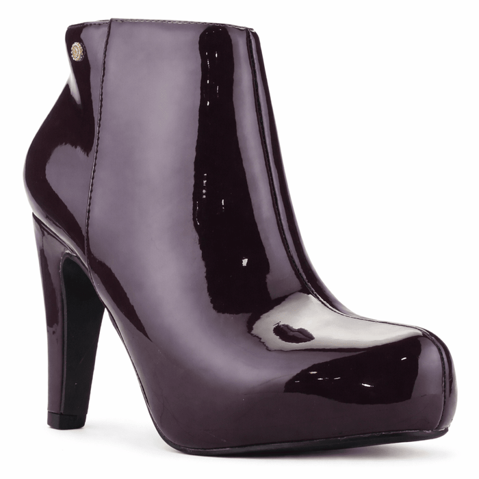 Botin Burdeo Mujer Casual Chalada Fashion Chalada