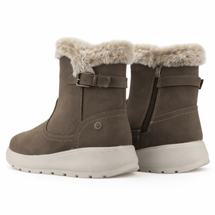Botin Café Mujer Casual Chalada Floria Botines Taco Chalada