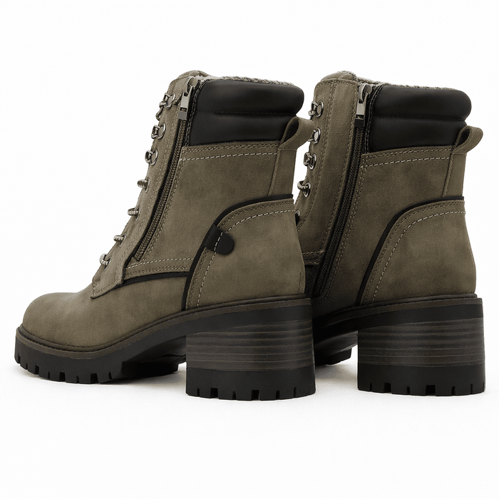 Botin Café Mujer Casual Chalada Sindy Botines Taco Chalada