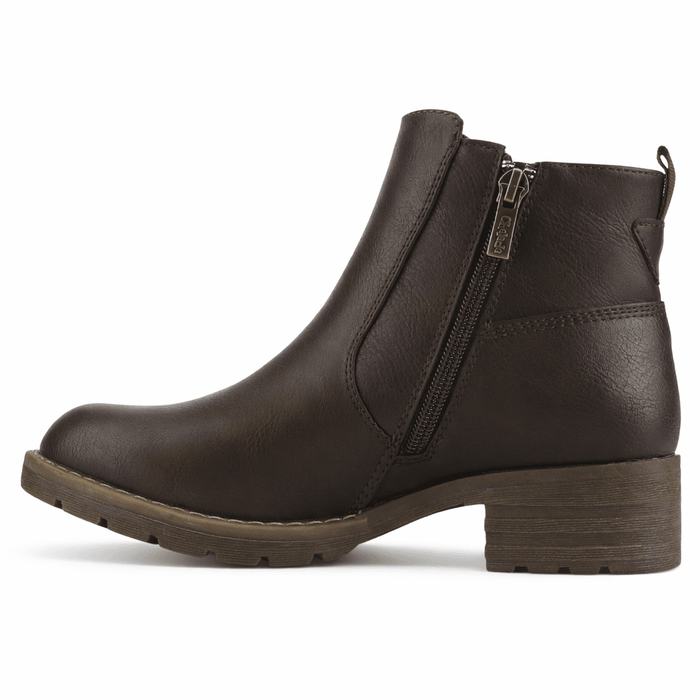 Botin Café Mujer Casual Chalada Torrinew Botines Taco Chalada