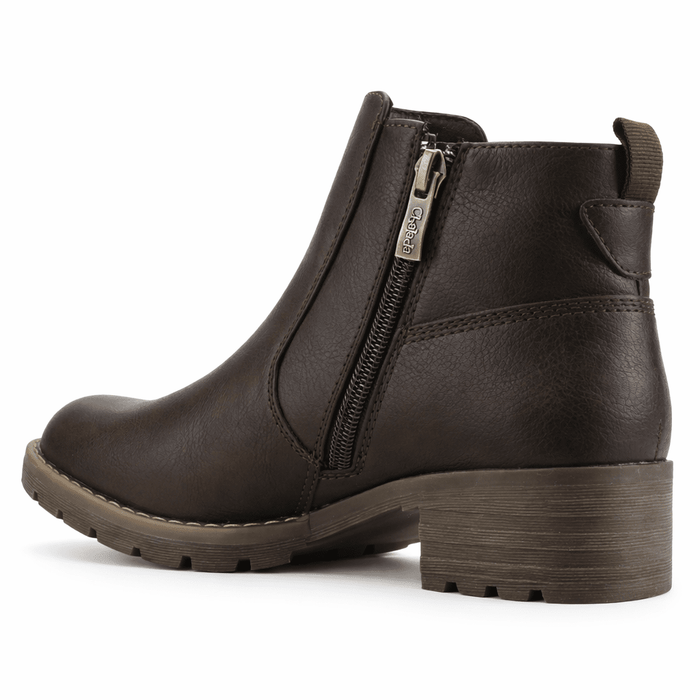 Botin Café Mujer Casual Chalada Torrinew Botines Taco Chalada