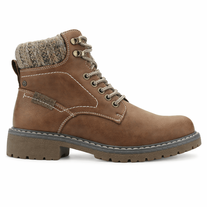 Botin Café Mujer Casual Chalada Yorki Botines Taco Chalada