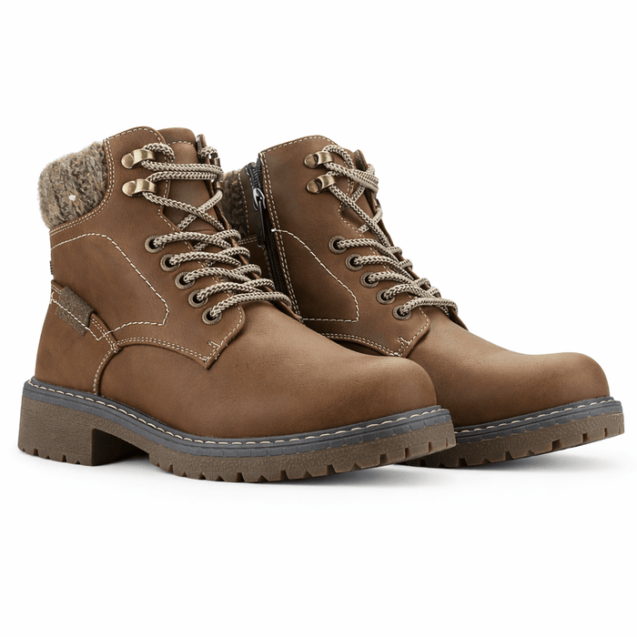 Botin Café Mujer Casual Chalada Yorki Botines Taco Chalada