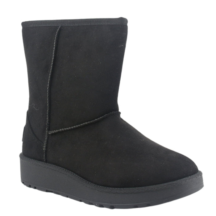 Botin Chalada Mujer Pinnew-20 Negro Casual Botines Planos Chalada