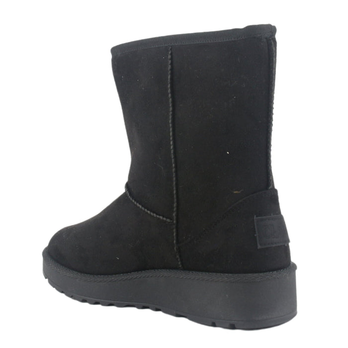 Botin Chalada Mujer Pinnew-20 Negro Casual Botines Planos Chalada
