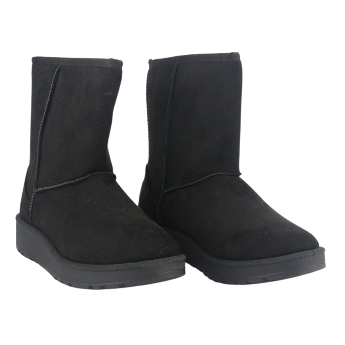 Botin Chalada Mujer Pinnew-20 Negro Casual Botines Planos Chalada
