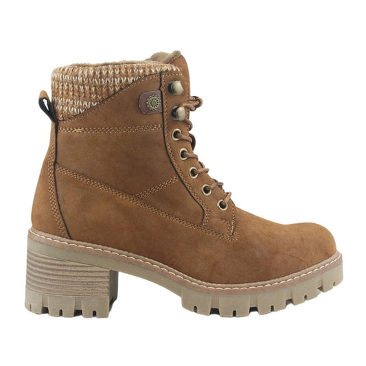 Botin Chalada Mujer Sindy-1 Café Casual Botines Taco Chalada