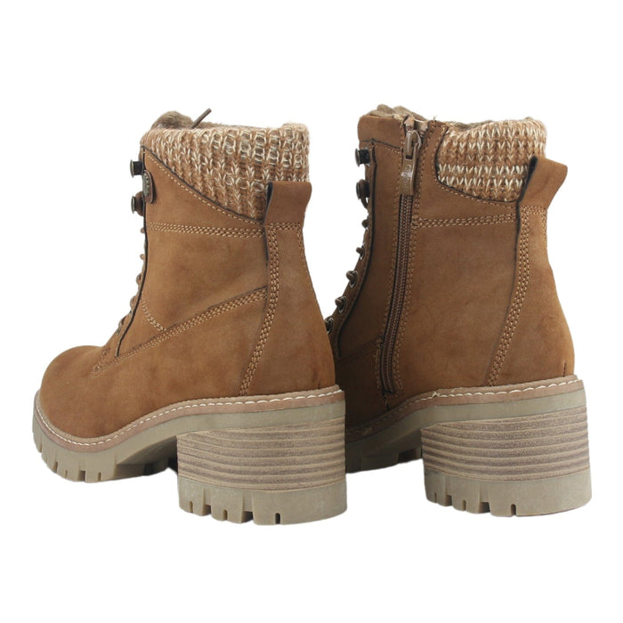 Botin Chalada Mujer Sindy-1 Café Casual Botines Taco Chalada