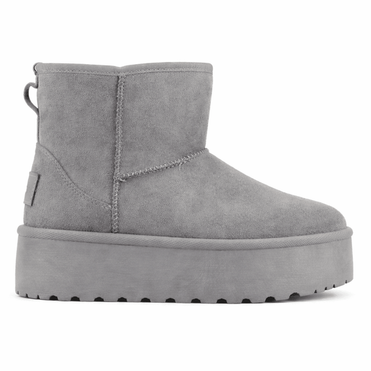 Botin Gris Mujer Casual Chalada Pinguih Botines Taco Chalada