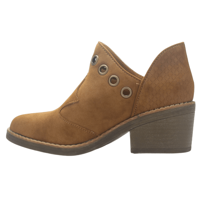 Botin Mujer Chalada Camp-15 Tostado Casual Botines Taco Chalada
