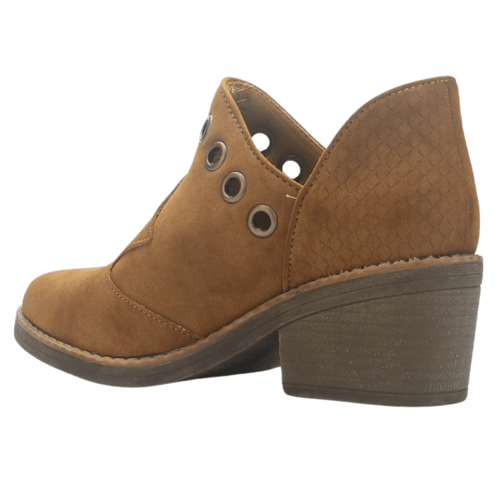Botin Mujer Chalada Camp-15 Tostado Casual Botines Taco Chalada