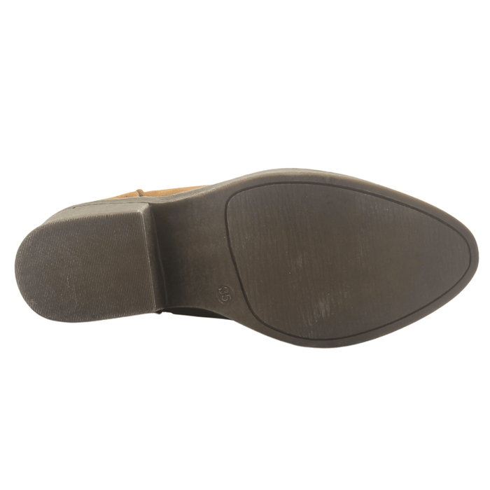 Botin Mujer Chalada Camp-15 Tostado Casual Botines Taco Chalada