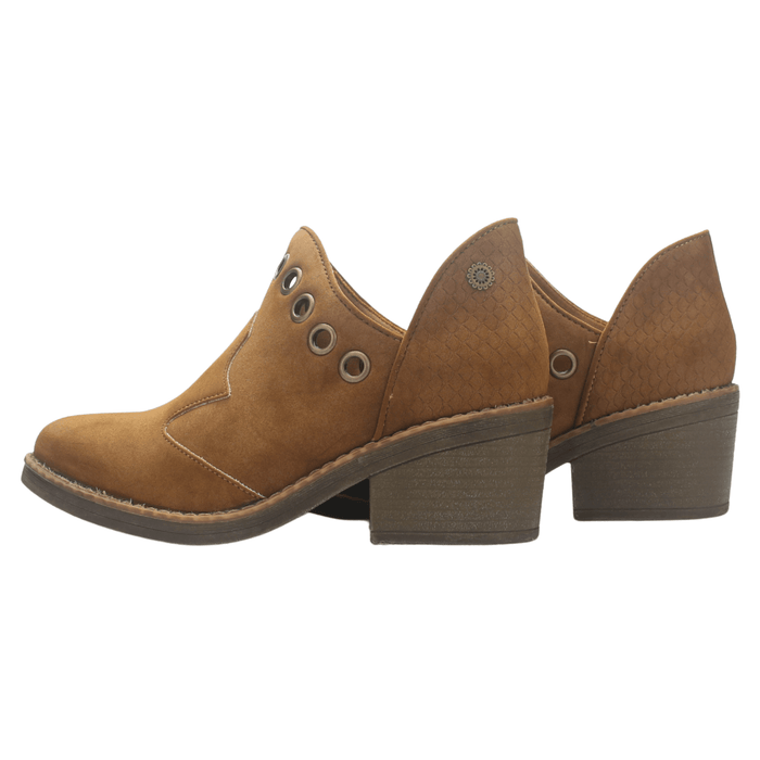 Botin Mujer Chalada Camp-15 Tostado Casual Botines Taco Chalada