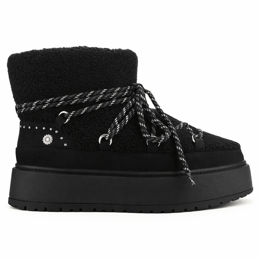 Botin Negro Mujer Casual Chalada Ailen Botines Taco Chalada