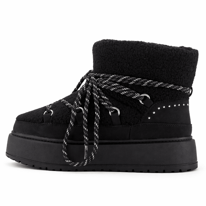 Botin Negro Mujer Casual Chalada Ailen Botines Taco Chalada