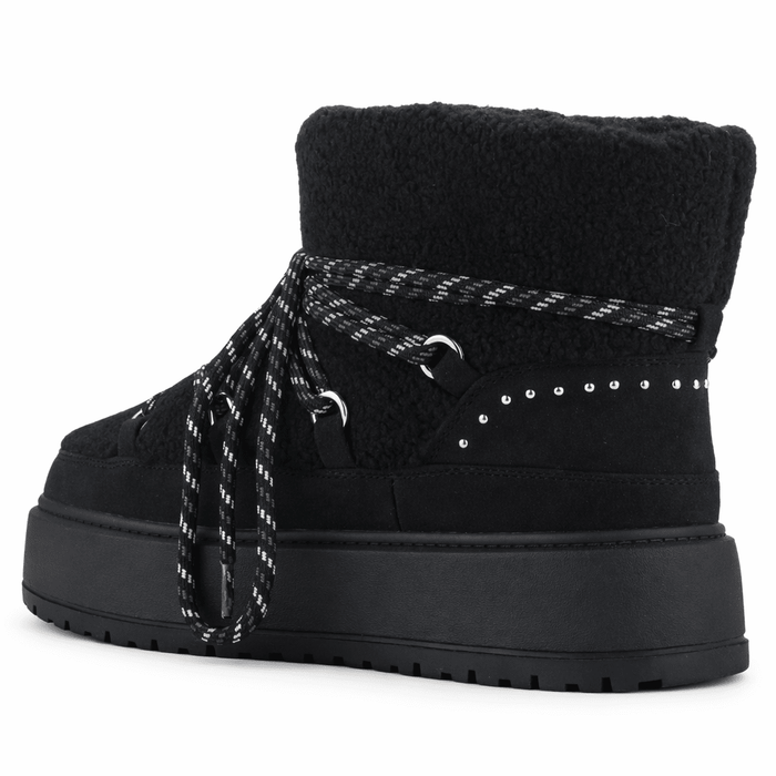 Botin Negro Mujer Casual Chalada Ailen Botines Taco Chalada