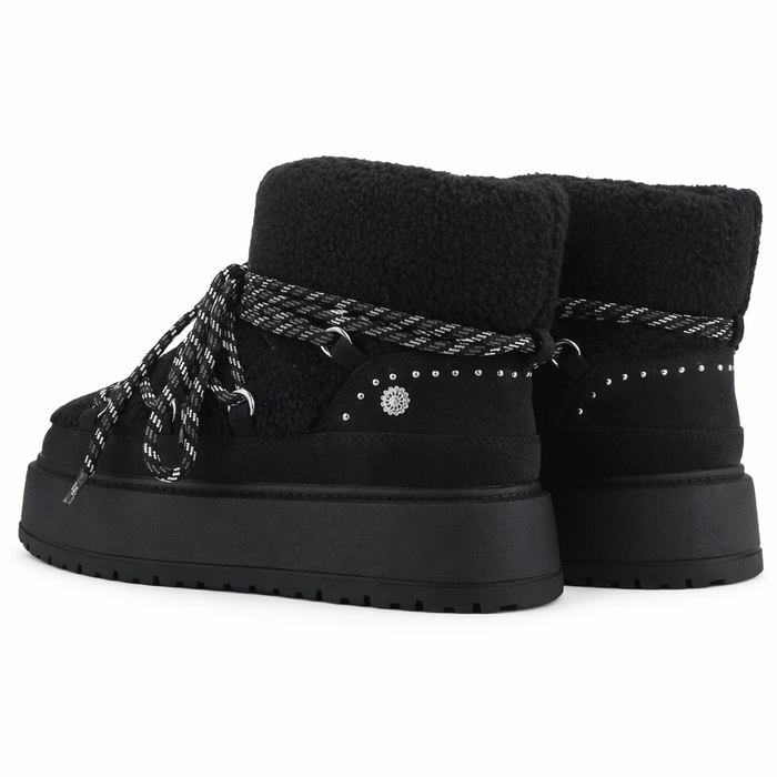 Botin Negro Mujer Casual Chalada Ailen Botines Taco Chalada
