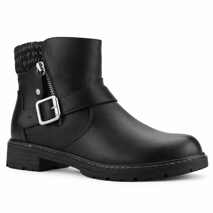 Botin Negro Mujer Casual Chalada Andy Botines Taco Chalada