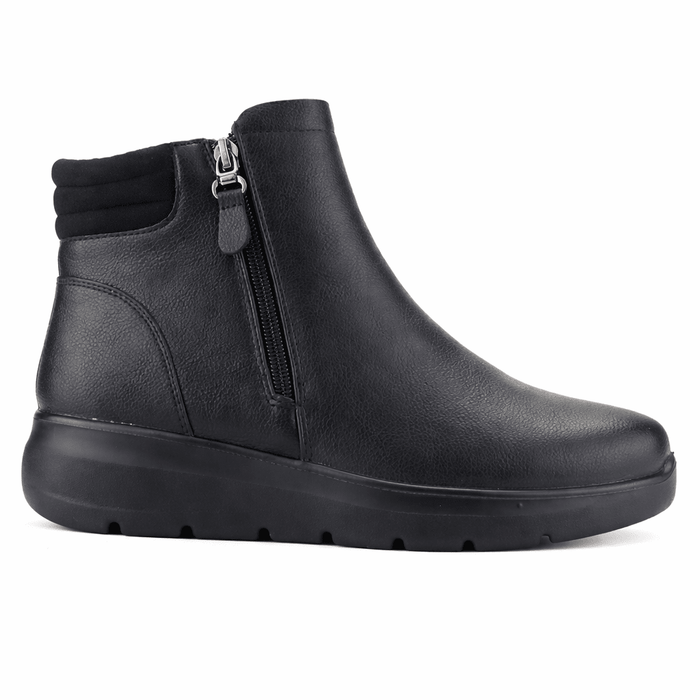 Botin Negro Mujer Casual Chalada Astra Botines Taco Chalada