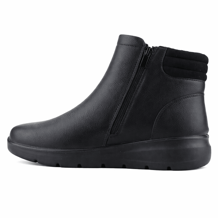 Botin Negro Mujer Casual Chalada Astra Botines Taco Chalada