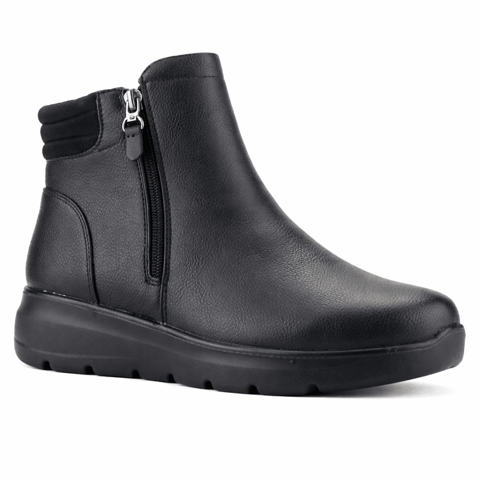 Botin Negro Mujer Casual Chalada Astra Botines Taco Chalada