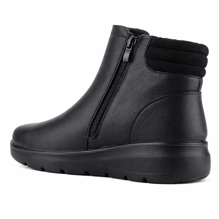 Botin Negro Mujer Casual Chalada Astra Botines Taco Chalada