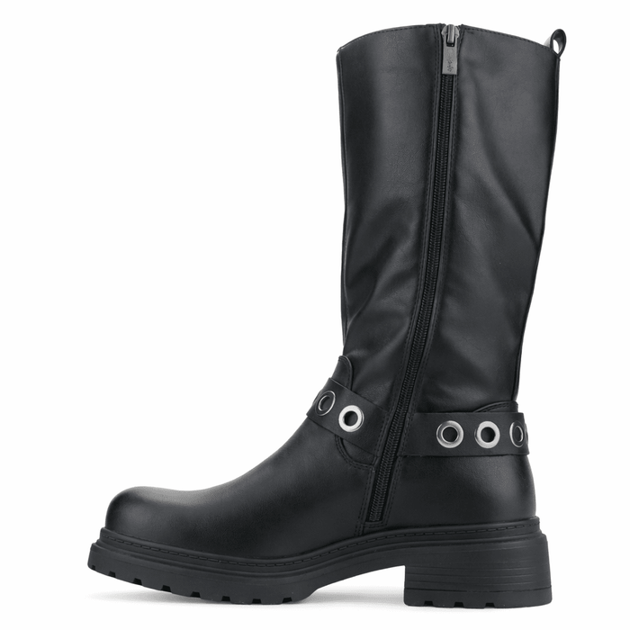 Botin Negro Mujer Casual Chalada Bika Botines Taco Chalada