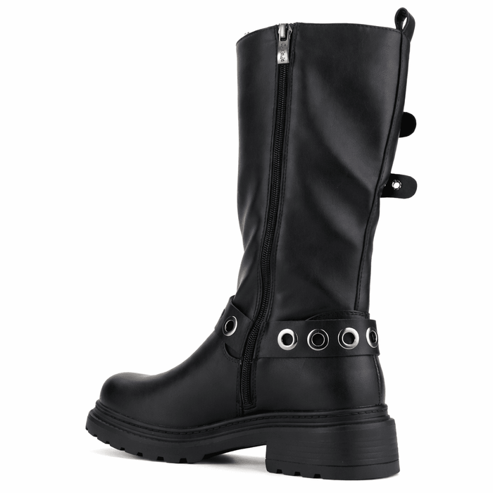 Botin Negro Mujer Casual Chalada Bika Botines Taco Chalada