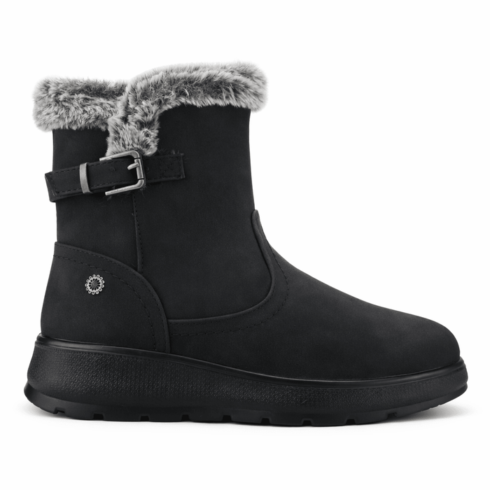 Botin Negro Mujer Casual Chalada Floria Botines Taco Chalada