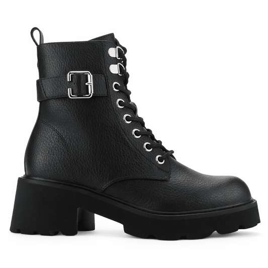 Botin Negro Mujer Casual Chalada Jorky Botines Taco Chalada