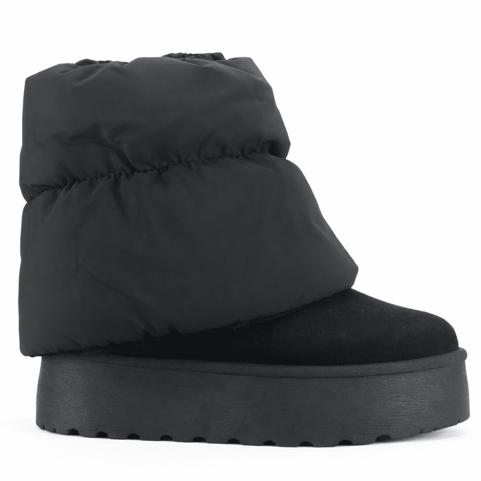 Botin Negro Mujer Casual Chalada Pinguih Botines Taco Chalada