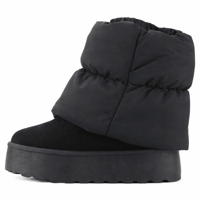 Botin Negro Mujer Casual Chalada Pinguih Botines Taco Chalada