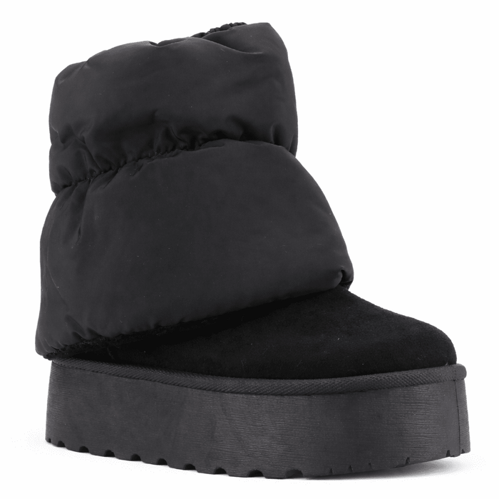 Botin Negro Mujer Casual Chalada Pinguih Botines Taco Chalada