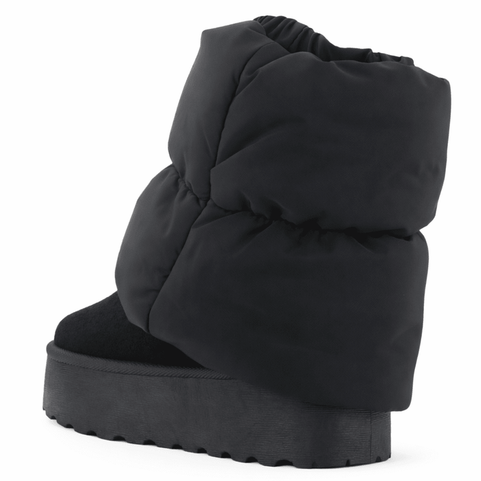 Botin Negro Mujer Casual Chalada Pinguih Botines Taco Chalada