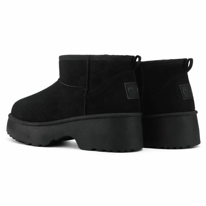Botin Negro Mujer Casual Chalada Pinheel Botines Taco Chalada