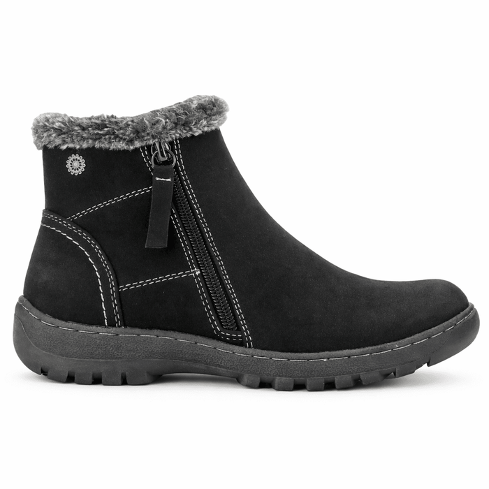 Botin Negro Mujer Casual Chalada Qual Botines Taco Chalada