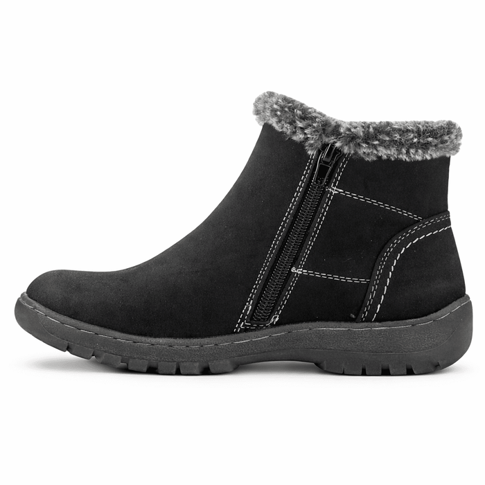 Botin Negro Mujer Casual Chalada Qual Botines Taco Chalada