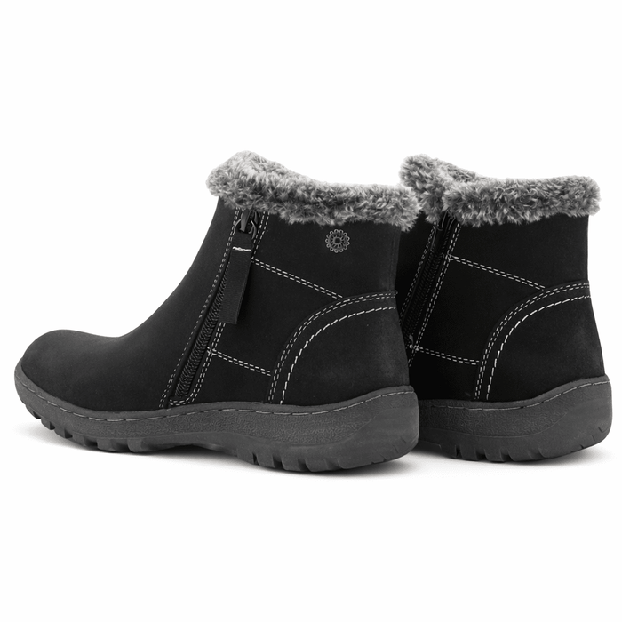 Botin Negro Mujer Casual Chalada Qual Botines Taco Chalada