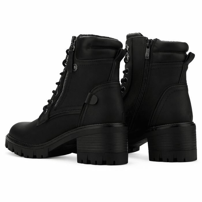 Botin Negro Mujer Casual Chalada Sindy Botines Taco Chalada