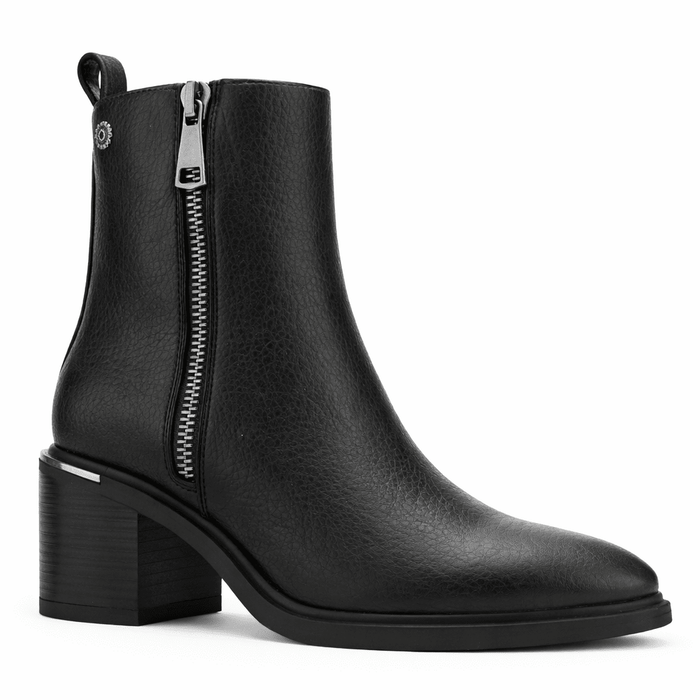 Botin Negro Mujer Casual Chalada Sonora Botines Taco Chalada